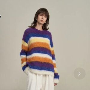 Fabrique Emilie Casiez Alpaca Sweater woman Size XS $358 quiet luxury old money